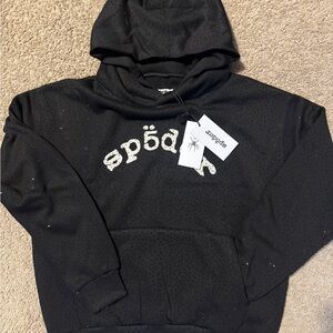 Spyder Black Men's Pullover Hoodie